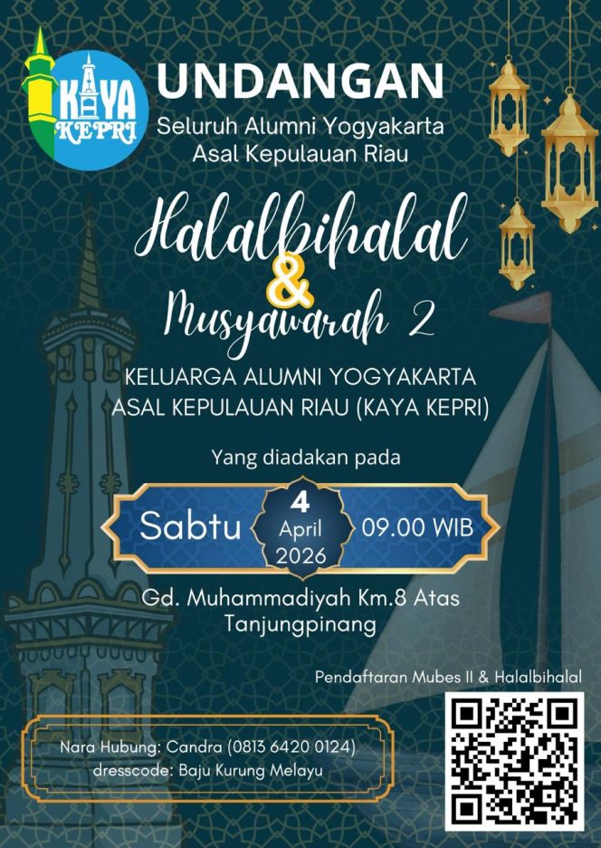 
					Ratusan Alumni Yogyakarta Dipastikan Hadir, Semarakkan Halal Bihalal dan Mubes II KAYA Kepri