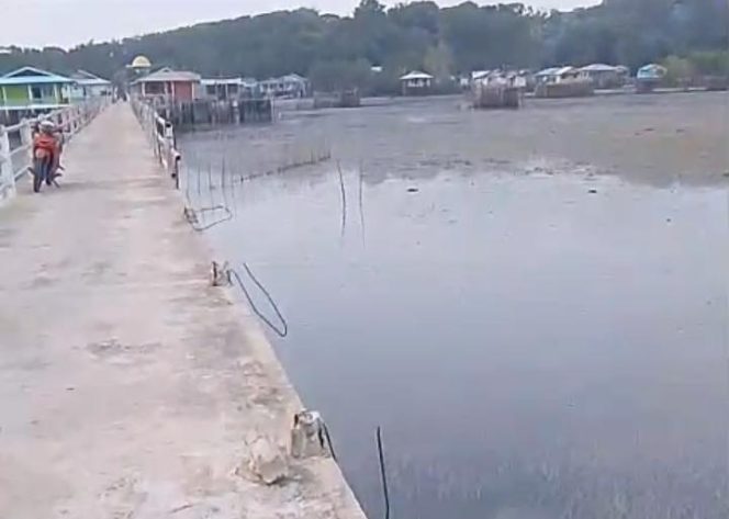 
					“Rayap Besi” Kini Masuk Hinterland, Pagar Jembatan Pulau Mongkol Lenyap Tanpa Jejak dalam Semalam