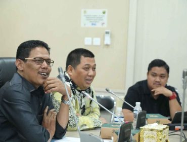 Ketua DPRD Kota Batam, Muhammad Kamaluddin, menerima kunjungan kerja pimpinan dan anggota DPRD Kabupaten Way Kanan, Provinsi Lampung, Rabu, 22 April 2026.F-Istimewa