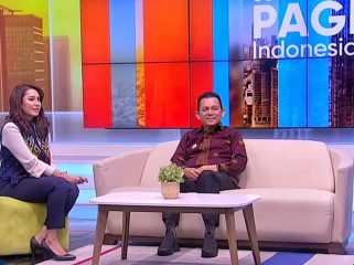 Gubernur Kepulauan Riau Ansar Ahmad tampil sebagai narasumber dalam program Selamat Pagi Indonesia Metro TV, Jumat (24/4/2026). (Tangkap layar siaran Selamat Pagi Indonesia Metro TV)