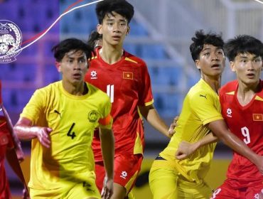 Vietnam kalahkan Malaysia di partai final Piala AFF U 17. (Foto: Instagram FAM)