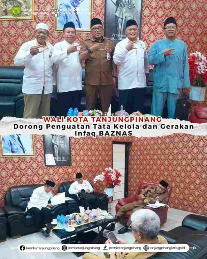 
					Wali Kota Tanjungpinang Dorong Penguatan Tata Kelola dan Gerakan Infaq BAZNAS