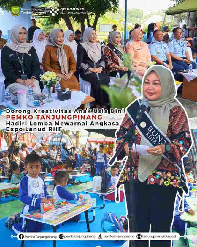 
					Hadiri Lomba Mewarnai Angkasa Expo Lanud RHF, Weni: Dorong Kreativitas Anak Usia Dini