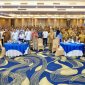 Wali Kota dan Wakil Wali Kota Batam, Amsakar Achmad dan Li Claudia Chandra, menghadiri Penyampaian Laporan Akhir Kajian Optimalisasi dan Strategi Tata Kelola Pengangkutan Sampah Kota Batam di Grand Ballroom AP Premiere, Batuampar, Senin (18/5/2026).