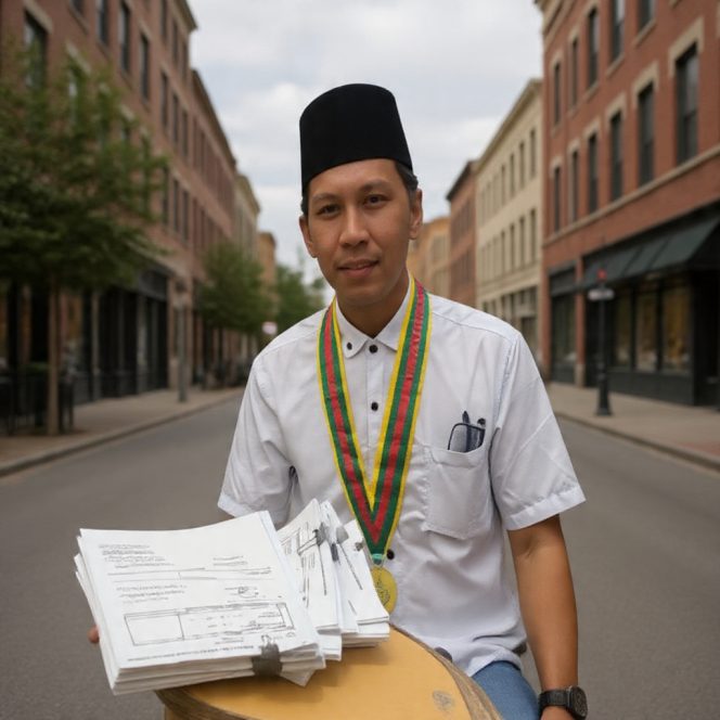 
					Putra Asli Muba Alumni Harvard Prihatin Jalan-Jalan Rusak di Musi Banyuasin, Simak!