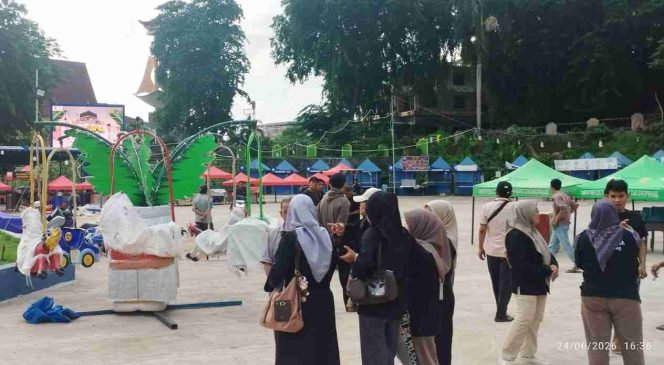 
					Sejumlah Pedagang Telah Menempati Titik Relokasi