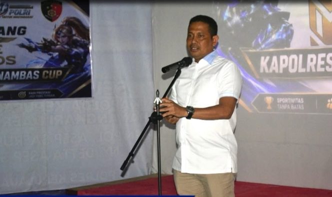
					Sekda Anambas Hadiri Pembukaan Turnamen Esport Mobile Legends Polres Anambas Dalam Rangka Hari Bhayangkara Ke-80, Wadah Positif Bagi Generasi Muda