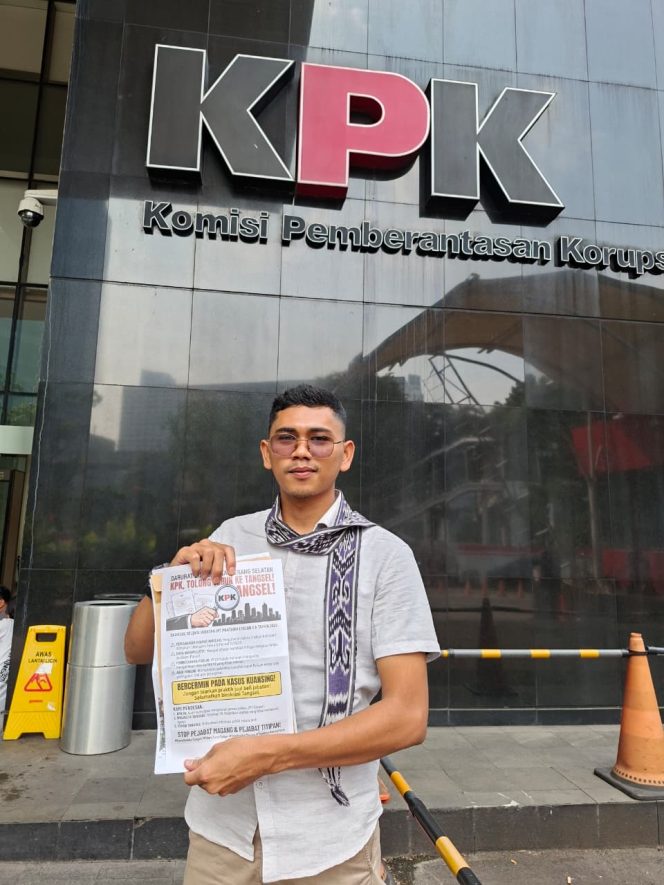 
					Bawa Bukti Dugaan Maladministrasi, DPP GHARIS Datangi Gedung Merah Putih KPK: Selamatkan Tangsel dari Praktik Jual Beli Jabatan!