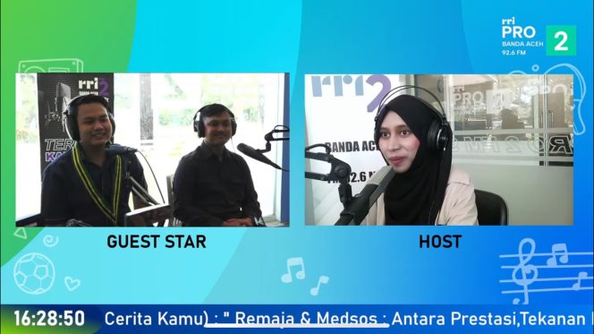 
					PB PII Soroti Dampak Media Sosial terhadap Remaja dalam Siaran Dialog Interaktif RRI Pro 2 Banda Aceh