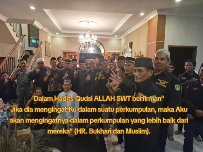 
					Majlis Ilmu Wirid Akbar Bulanan LASKAR MELAYU BERSATU KEPULAUAN RIAU Kota Batam Berlangsung Khidmat di Kediaman Dato’ Bendahara Utama