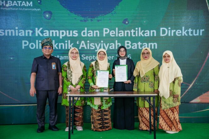 
					Politeknik ‘Aisyiyah Batam Resmi Berdiri, Susanna Dilantik sebagai Direktur