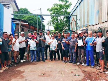 Camat Sagulung, Muhammad Arfie Eranov, S.STP., Turun langsung mengikuti kegiatan gotong royong (Goro)