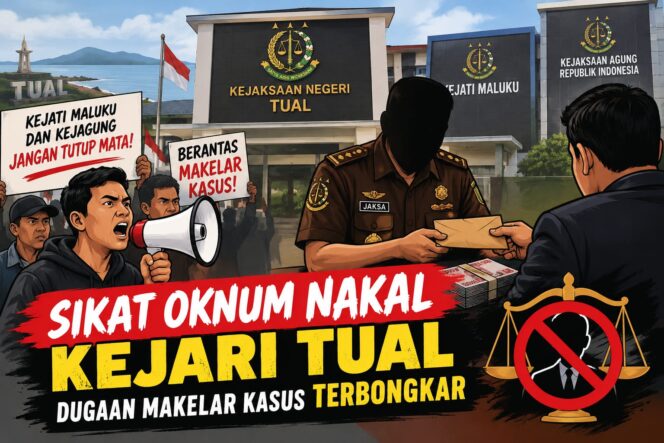 
					Warga Tual Desak Kejati Maluku Usut Dugaan Makelar Kasus