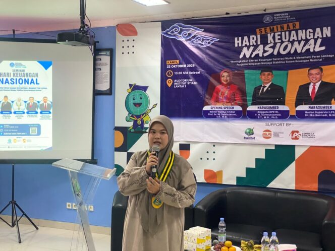 
					Seminar Hari Keuangan Nasional di Institut STIAMI, Ketua Korpus Melisa : Generasi Muda Harus Bijak Mengelola Keuangan